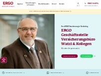 Website Screenshot ERGO Versicherung Versicherungsbüro Watzl & Kollegen