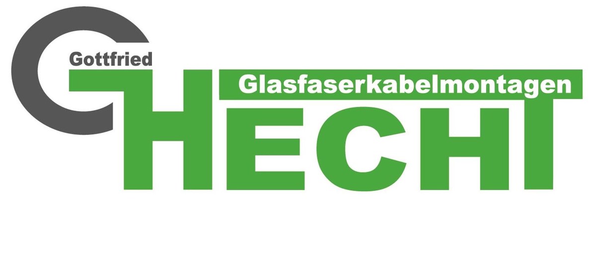 Gottfried Hecht , Glasfaserkabelmontagen Logo