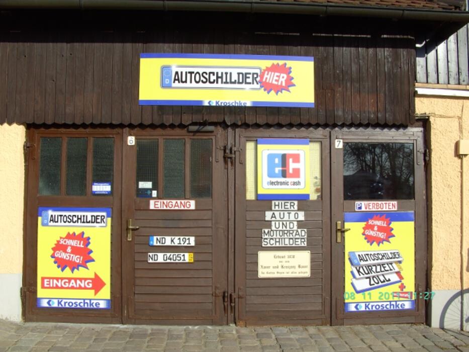 Bilder Kroschke Kfz Zulassungen und Kennzeichen