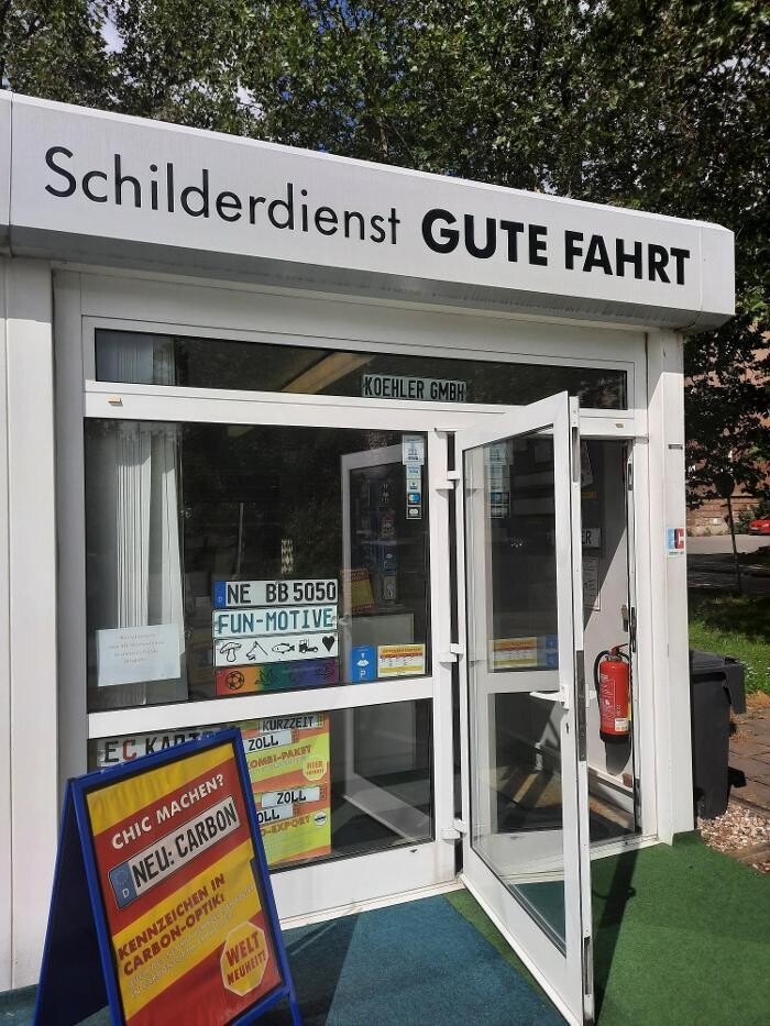 Bilder KfZ Kennzeichen Koehler
