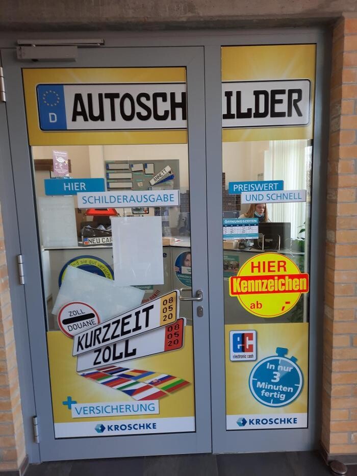 Bilder Kroschke Kfz Zulassungen und Kennzeichen