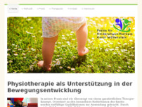 Praxis für Physiotherapie Karin Wöllenstein website screenshot