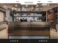 Website Screenshot Augenoptik Optometrie Hörakustik Pomplun GmbH