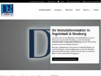 Website Screenshot DR Immobilien & Partners GmbH