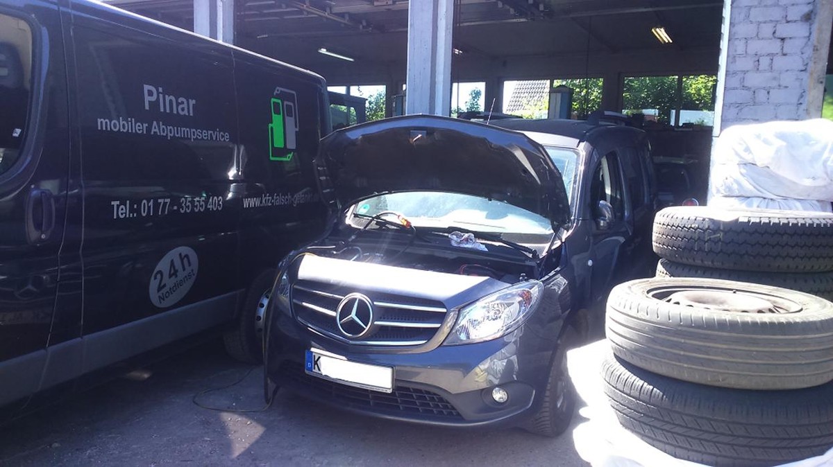 Bilder Pinar Abpumpservice - falsch getankt?