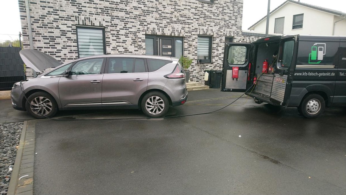 Bilder Pinar Abpumpservice - falsch getankt?