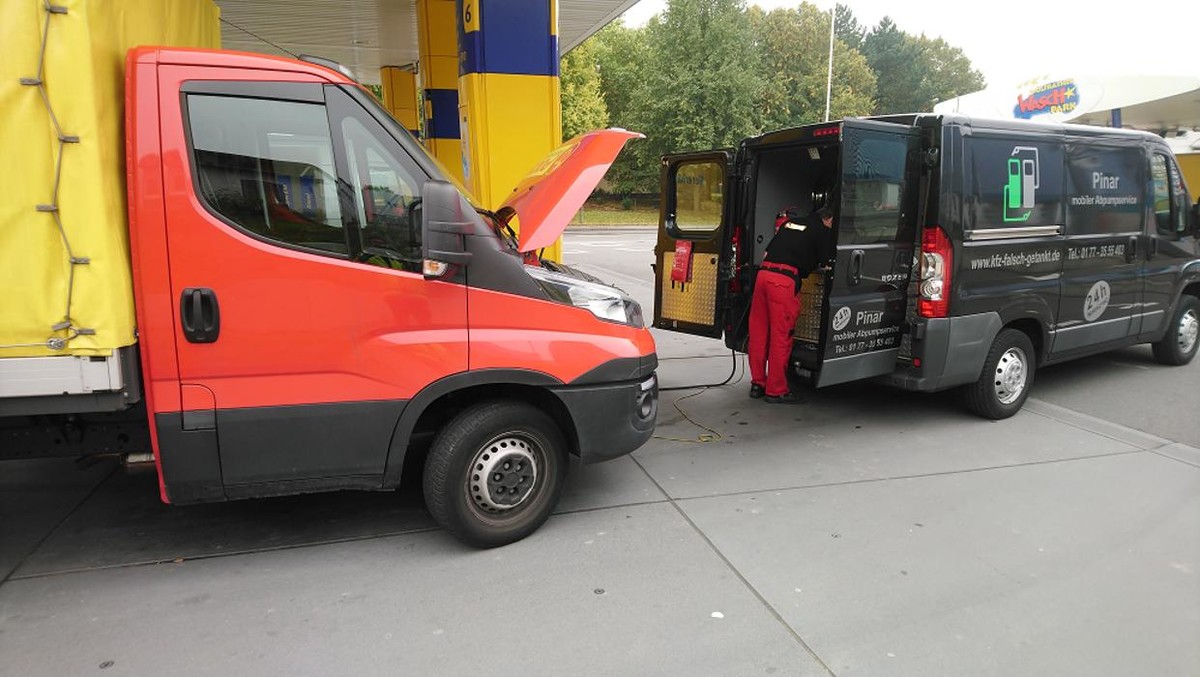 Bilder Pinar Abpumpservice - falsch getankt?