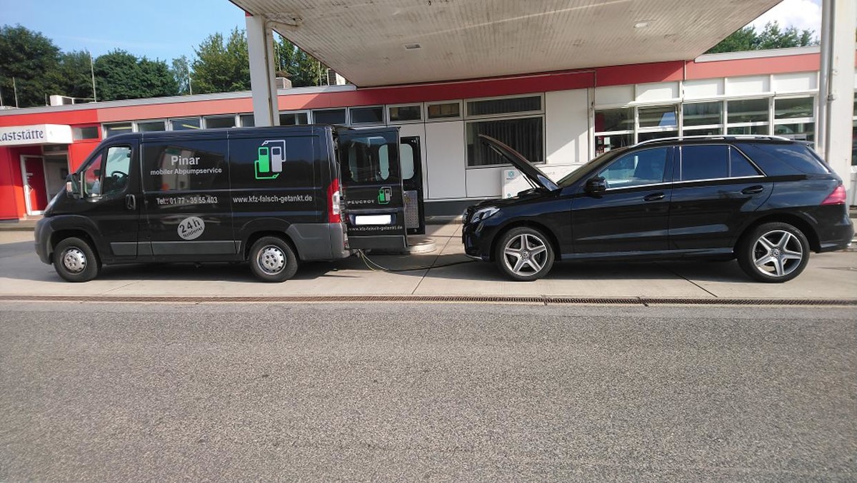 Bilder Pinar Abpumpservice - falsch getankt?