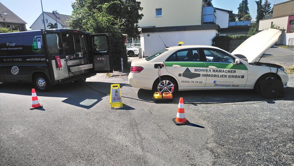 Bilder Pinar Abpumpservice - falsch getankt?