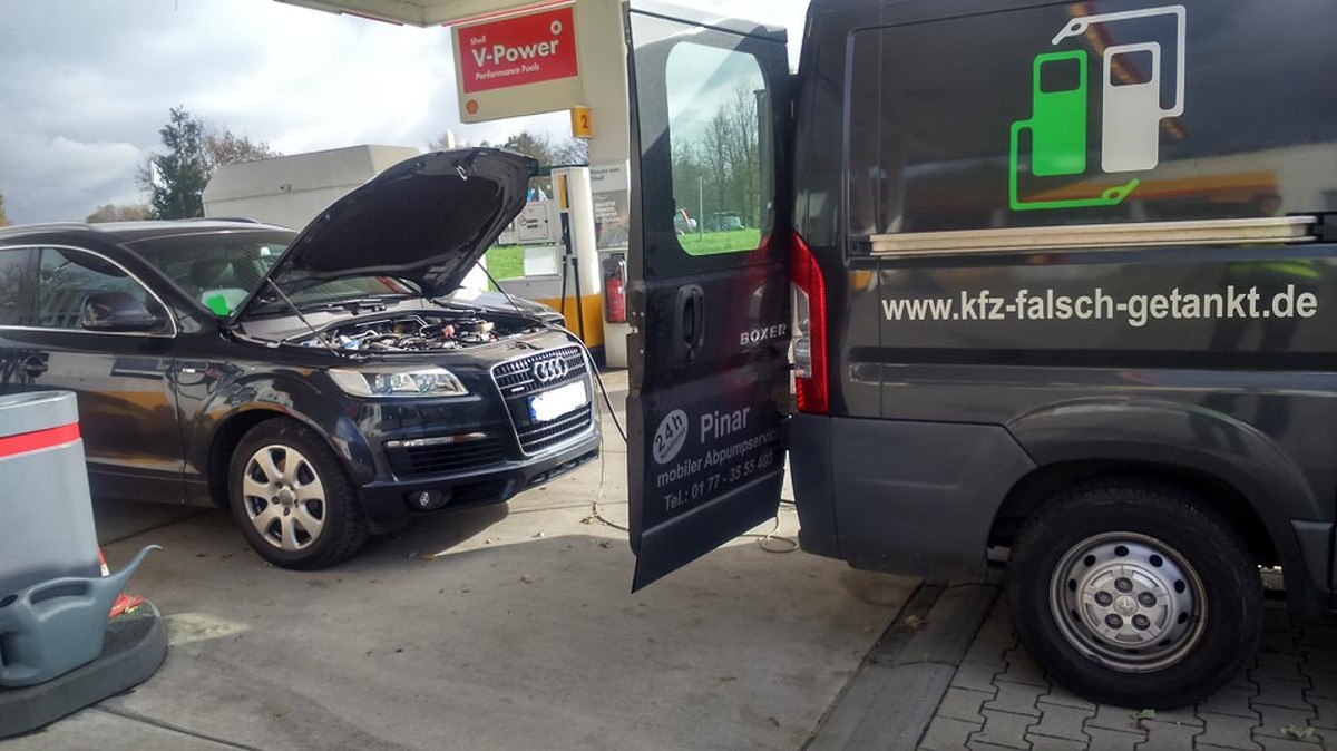 Bilder Pinar Abpumpservice - falsch getankt?