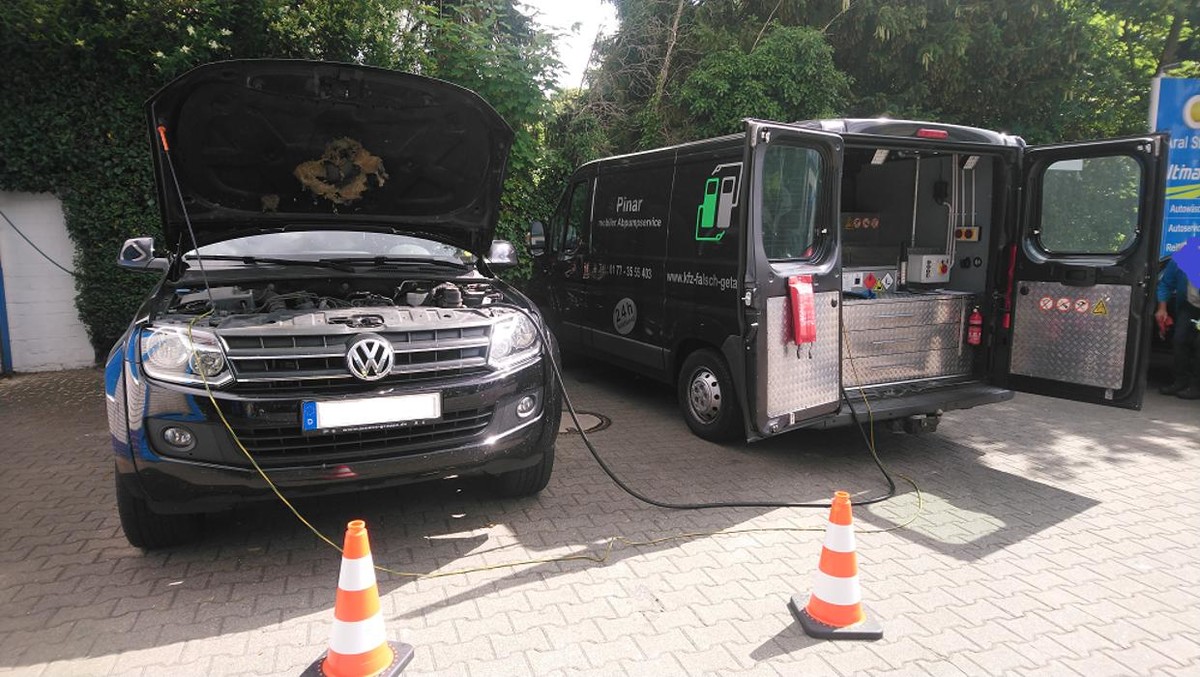 Bilder Pinar Abpumpservice - falsch getankt?