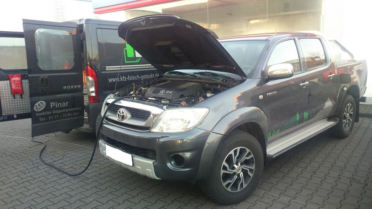 Bilder Pinar Abpumpservice - falsch getankt?