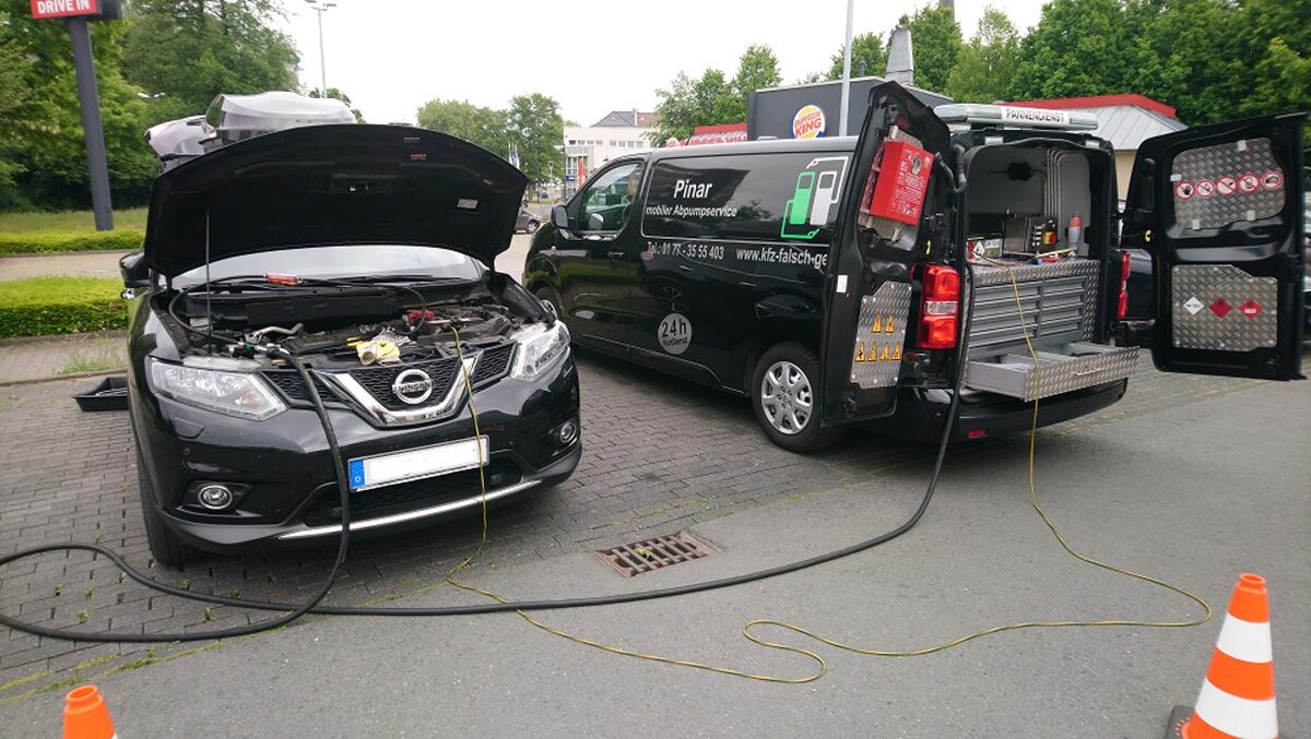 Bilder Pinar Abpumpservice - falsch getankt?