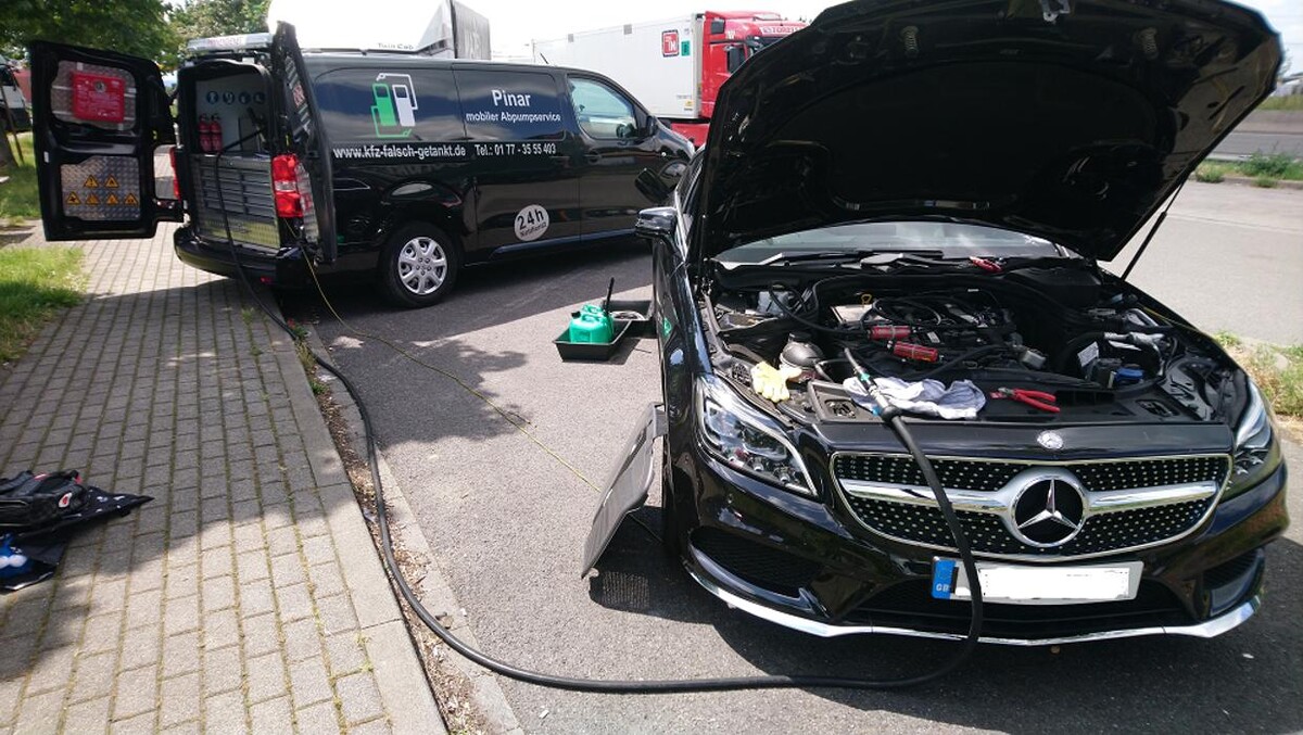 Bilder Pinar Abpumpservice - falsch getankt?