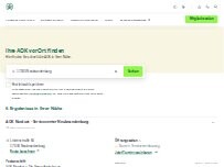 Website Screenshot AOK Nordost - Servicecenter Neubrandenburg
