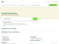 Website Screenshot AOK Nordost - Servicecenter Schwerin