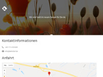 Behrs Hof website screenshot