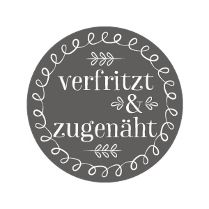 verfritzt und zugenäht Logo