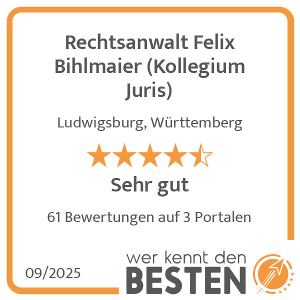 Bilder Rechtsanwalt Felix Bihlmaier (Kollegium Juris)
