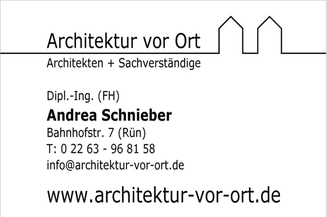 Bilder Architektur vor Ort - Andrea Schnieber