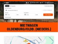Website Screenshot SIXT Autovermietung Oldenburg/Oldb. (Nieders.)