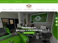 Website Screenshot FLIX Die Fahrschule Köln-Höhenhaus