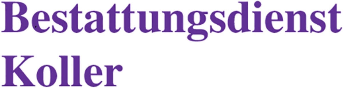 Albert Koller Bestattungsdienst Koller Logo