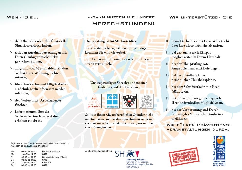 Bilder Hansestadt Lübeck - Soziale Sicherung - Schuldnerberatung