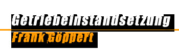 Frank Göppert Getriebeinstandsetzung Logo