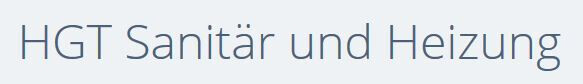HGT Sanitär Heizung Logo