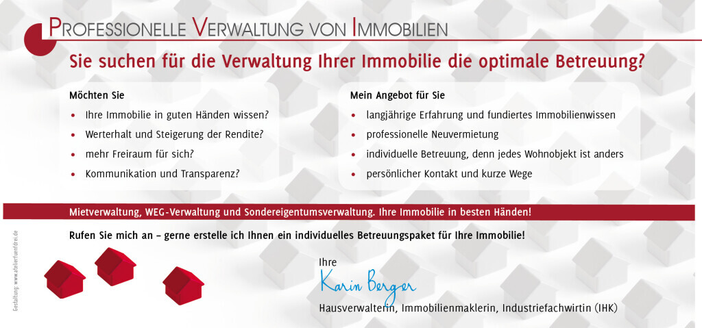 Bilder Karin Berger Hausverwaltung + Immobilien