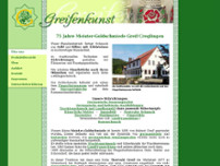 Greifenkunst Meistergoldschmiede website screenshot