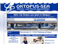 Oktopus-Sea website screenshot