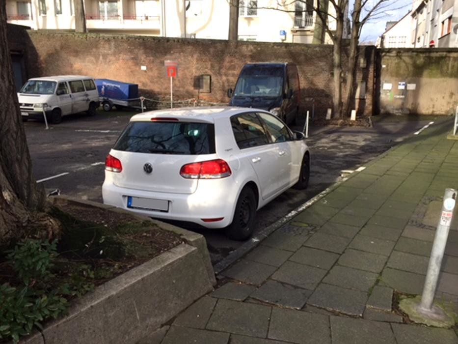 Bilder ampido Parkplatz