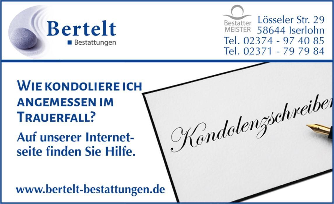 Bilder Bertelt e.K. Bestattungen