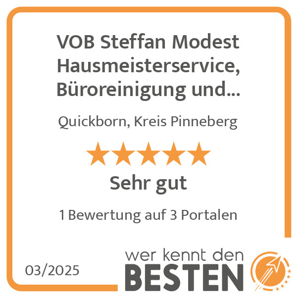 Bilder VOB Steffan Modest Hausmeisterservice, Büroreinigung und Gartenpflege