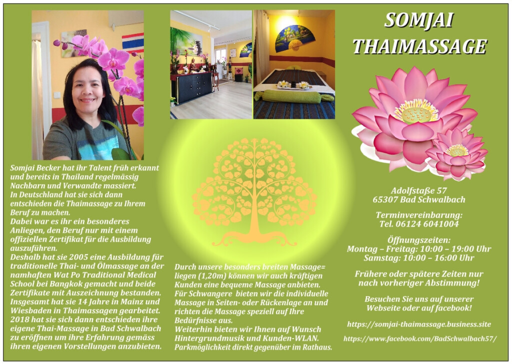 Bilder Somjai Thaimassage