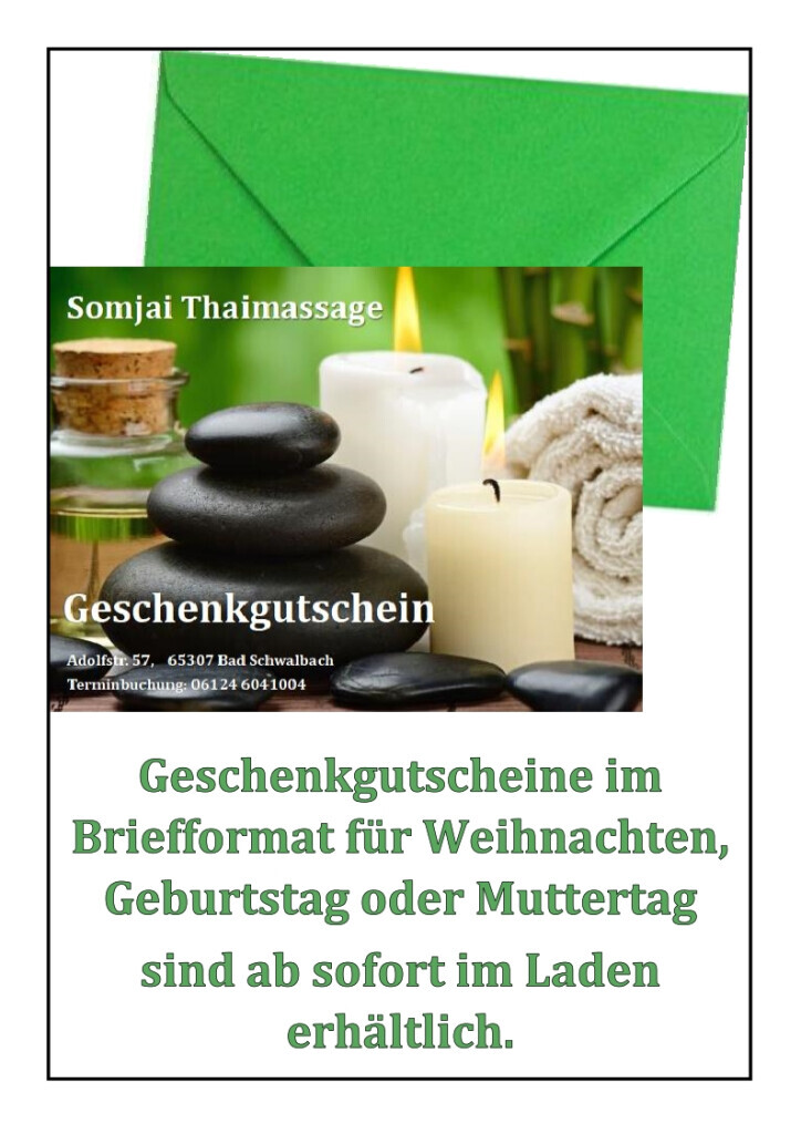 Bilder Somjai Thaimassage