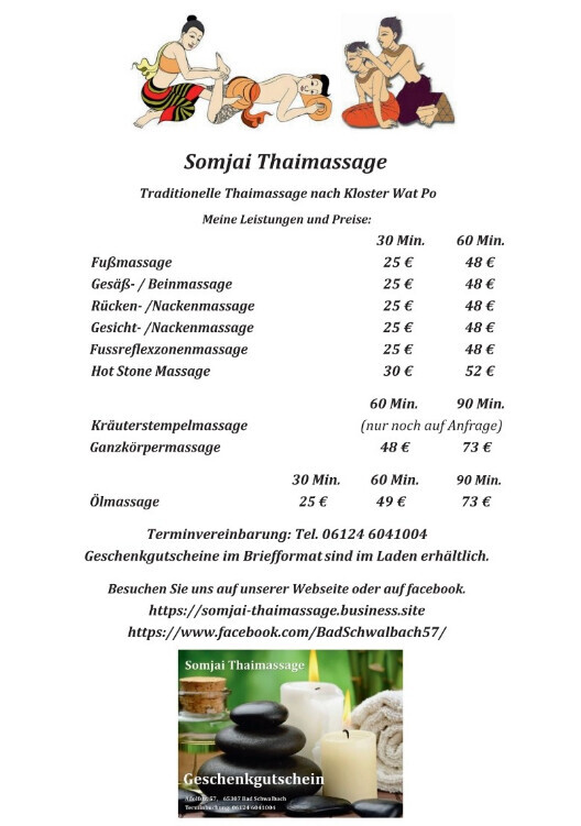 Bilder Somjai Thaimassage