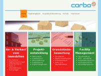 Carbo Immobilien Management GmbH website screenshot