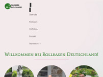 Rollrasen Deutschland website screenshot