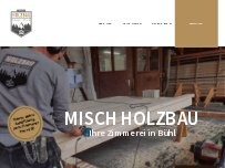 Website Screenshot Zimmerei/Holzbau Raffael Misch