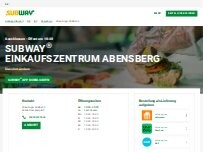 Website Screenshot Subway