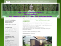 Gartenbau Scheungraber website screenshot