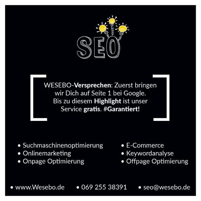 Bilder Wesebo Werbeagentur