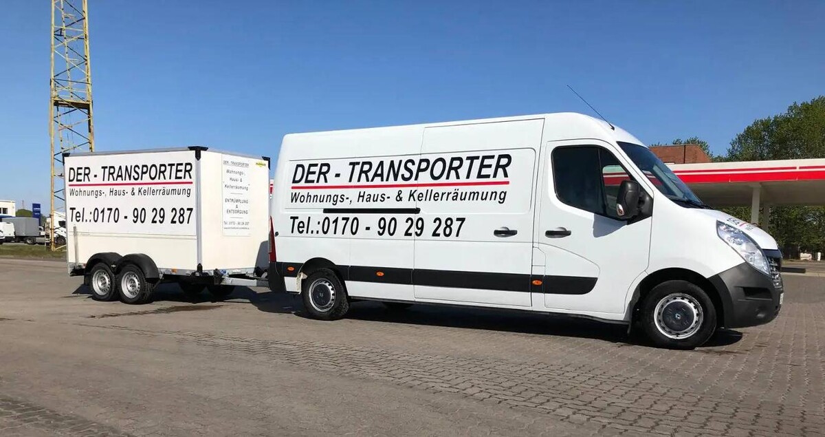 Bilder Der Transporter | Wohnungsauflösung Hausauflösungen Kellerräumung Entrümpelungen Schwerin