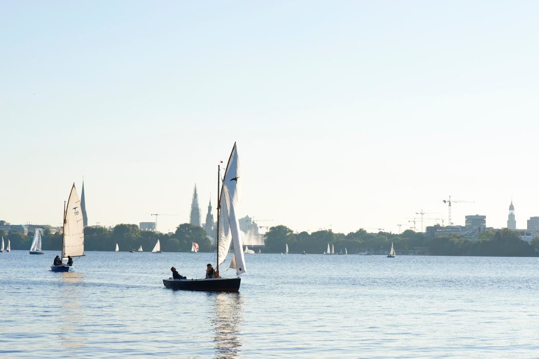 Bilder Hamburg City Sailing