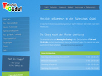 Fahrschule Güdel website screenshot