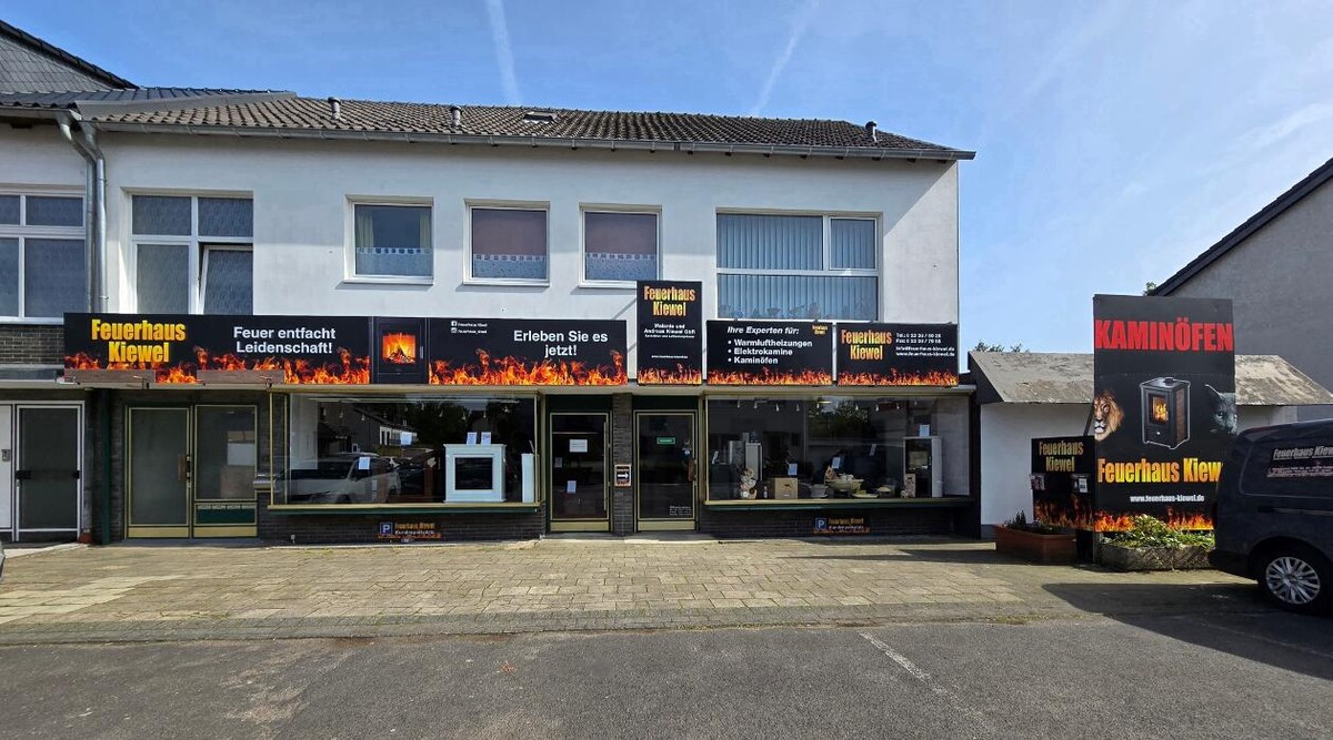 Bilder Feuerhaus Kiewel - Elektrokamine, Kaminöfen, Kamine, Warmluftheizung