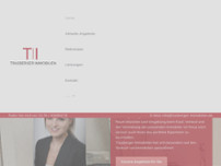 Trasberger Immobilien website screenshot